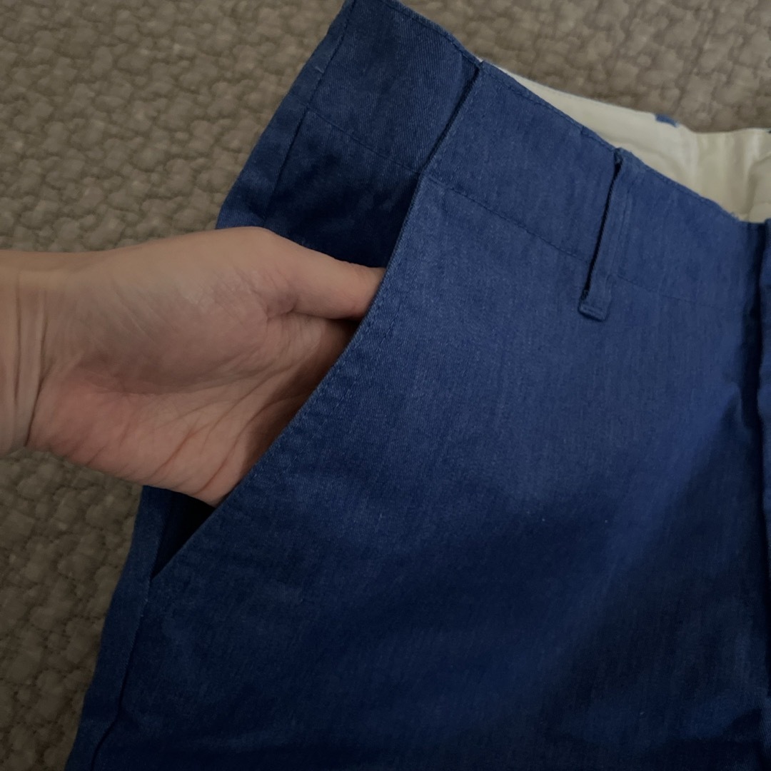 nano・universe(ナノユニバース)のナノユニバース　ショートパンツ　青 メンズのパンツ(ショートパンツ)の商品写真