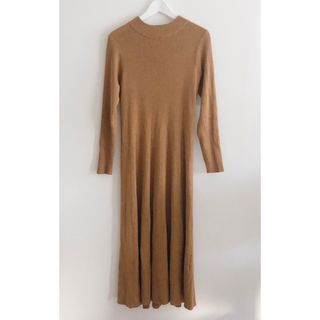 ケービーエフプラス(KBF+)のdress/mustard/orange(ロングワンピース/マキシワンピース)