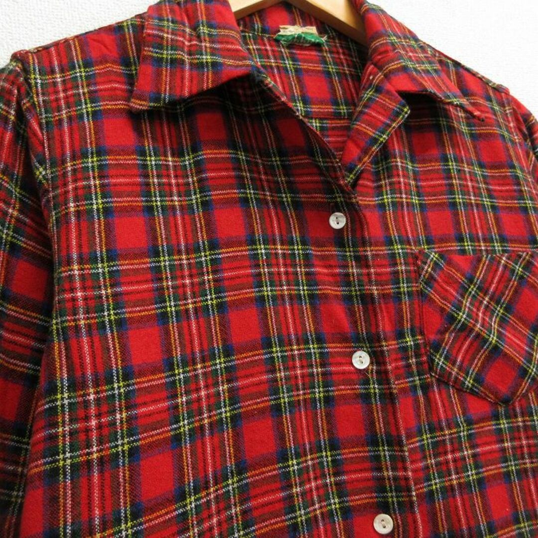 古着 長袖 ビンテージ ウール シャツ レディース 70年代 70s 古着 長袖 ビンテージ ウール シャツ レディース 70年代 70s