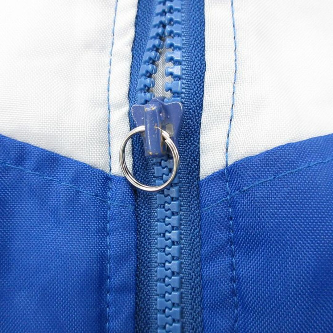 XL★古着 長袖 ナイロン ジャケット メンズ 90年代 90s カルフーン ツートンカラー 大きいサイズ USA製 青他 ブルー 内側キルティング 23dec02 中古 アウター メンズのジャケット/アウター(ダッフルコート)の商品写真