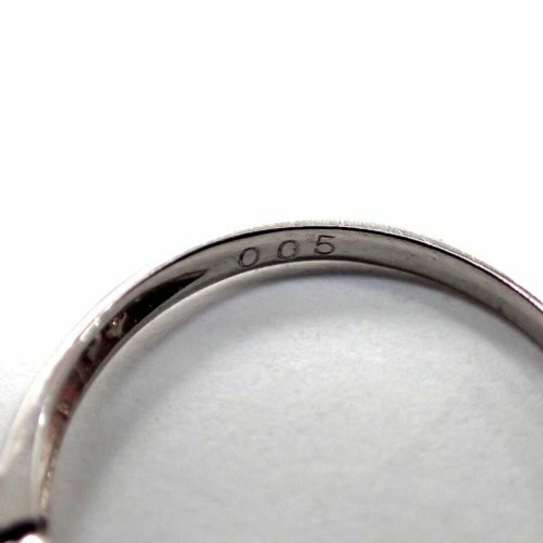 Pt900 アメジスト ダイヤ0.05ct リング レディースのアクセサリー(リング(指輪))の商品写真