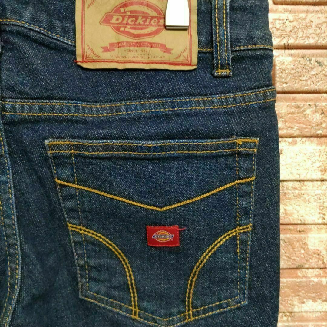 Dickies(ディッキーズ)のディッキーズ レディース ローライズ ブーツカット ジーンズ サイズ7 レディースのパンツ(デニム/ジーンズ)の商品写真