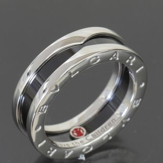 ブルガリ(BVLGARI)のブルガリ セーブ ザ チルドレン セラミック リング 14号 SV925 特価(リング(指輪))