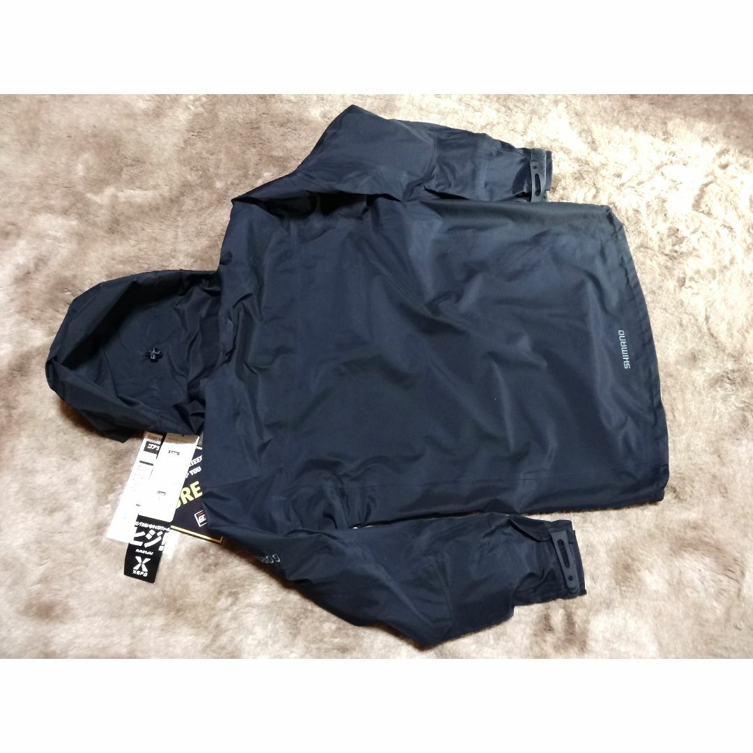 SHIMANO(シマノ)のシマノ　XEFO･GORE-TEX　ACT　Jacket　RA-21JM　BLA スポーツ/アウトドアのフィッシング(ウエア)の商品写真