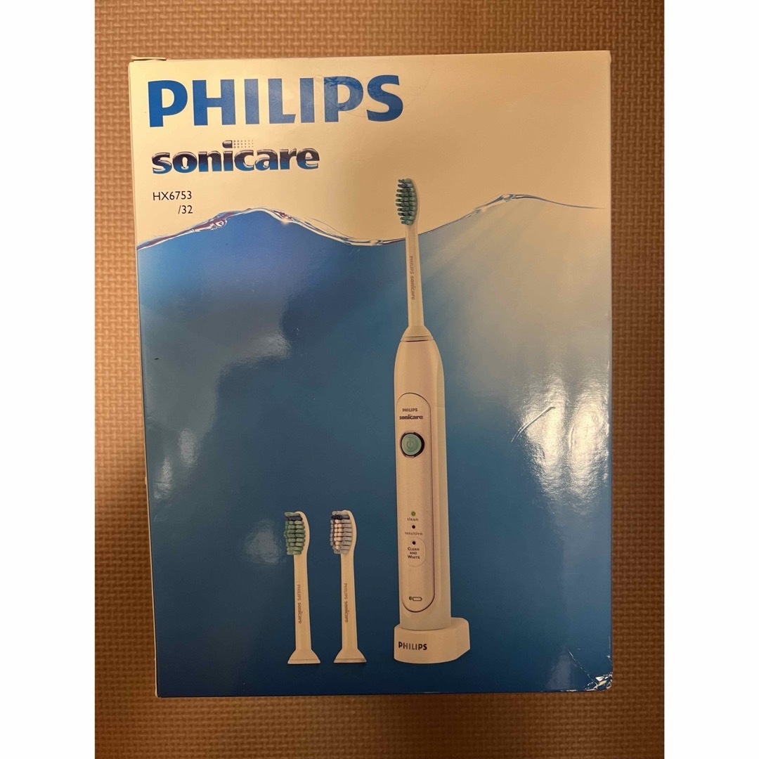 PHILIPS(フィリップス)の新品未開封 フィリップス HX6753/32 ヘルシーホワイト 電動歯ブラシ スマホ/家電/カメラの美容/健康(電動歯ブラシ)の商品写真