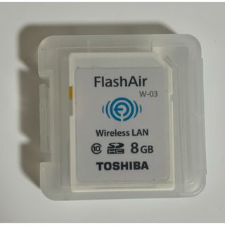 東芝 - TOSHIBA 東芝 FlashAir Wi-fi搭載SDカード 8GB