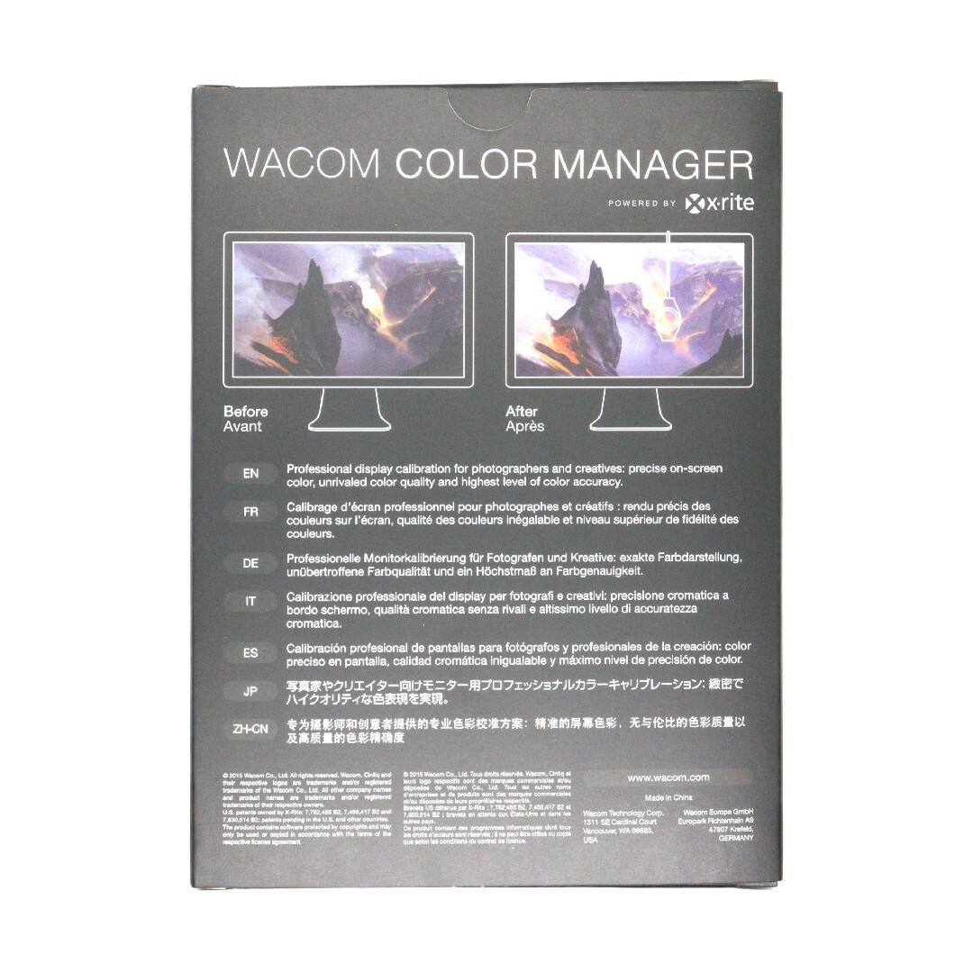 Wacom(ワコム)の【動作確認済み】Color Manager ワコム カラーキャリブレーション スマホ/家電/カメラのPC/タブレット(PC周辺機器)の商品写真