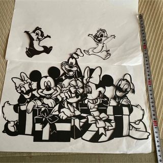 Disney - ディズニー　切り絵