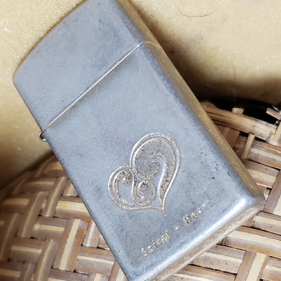 ZIPPO(ジッポー)の送料￥0 動作品 slim ZIPPO スリム・ジッポ oil lighter メンズのファッション小物(タバコグッズ)の商品写真