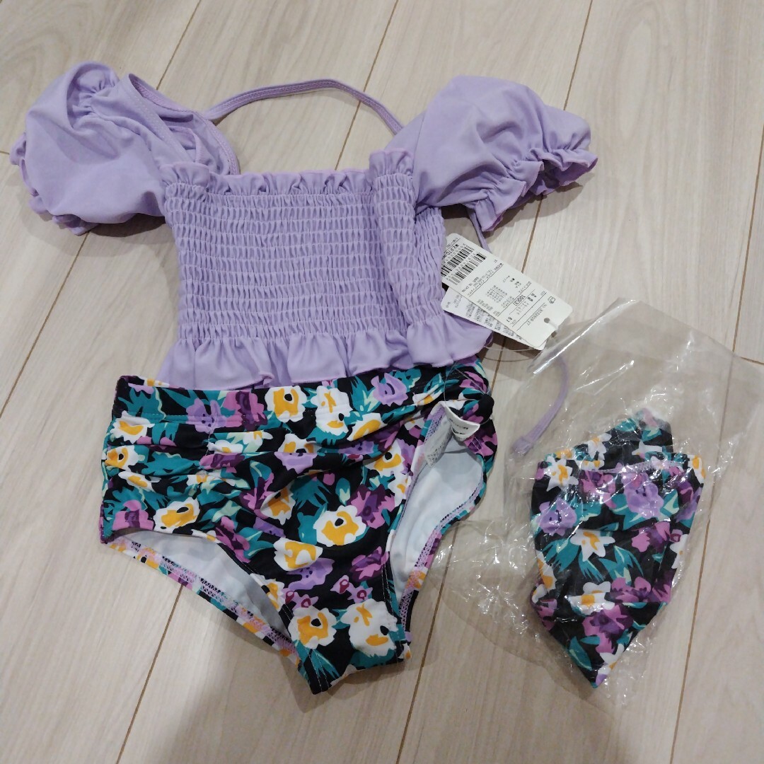 petit main(プティマイン)の水着 キッズ/ベビー/マタニティのキッズ服女の子用(90cm~)(水着)の商品写真