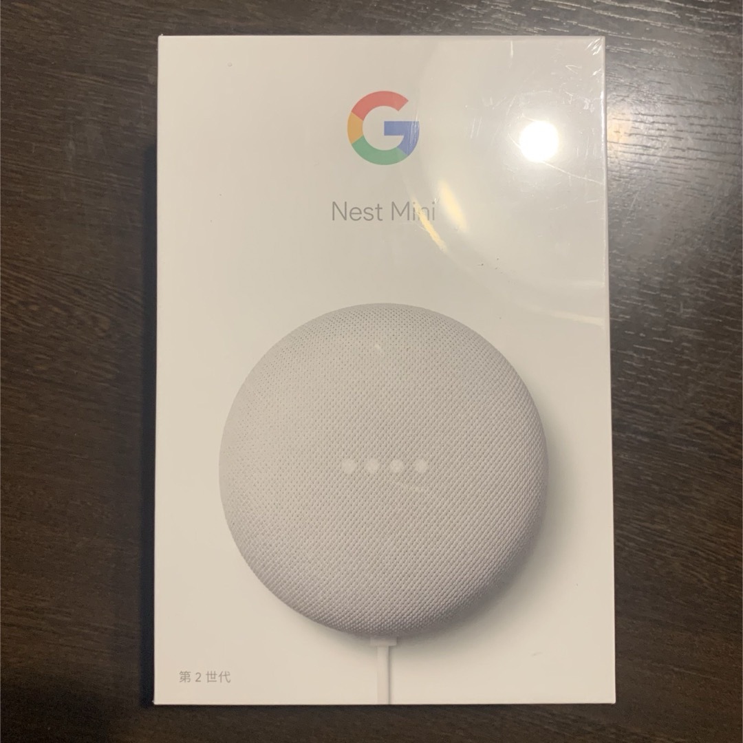 Google(グーグル)のGoogle スマートスピーカー GOOGLE NEST MINI CHALK スマホ/家電/カメラのオーディオ機器(スピーカー)の商品写真