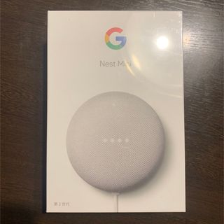 グーグル(Google)のGoogle スマートスピーカー GOOGLE NEST MINI CHALK(スピーカー)