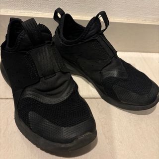 スケッチャーズ(SKECHERS)のスケッチャーズ　ブラック　紐なし　スニーカー　19センチ(スニーカー)