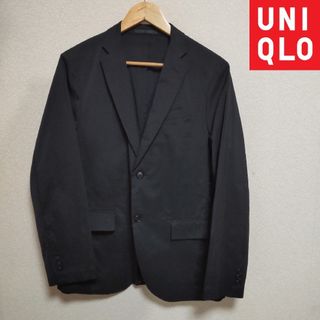 UNIQLO - ユニクロ 感動ジャケット シアサッカー 68 BLUE XS