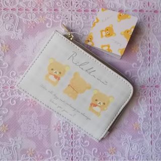 サンリオ(サンリオ)のリラックマ Rilakkuma フラグメントケース小銭カード入れブルー(ぬいぐるみ)