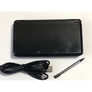 ニンテンドー3DS(ニンテンドー3DS)のジャンク品　3DS 黒　ブラック(家庭用ゲーム機本体)