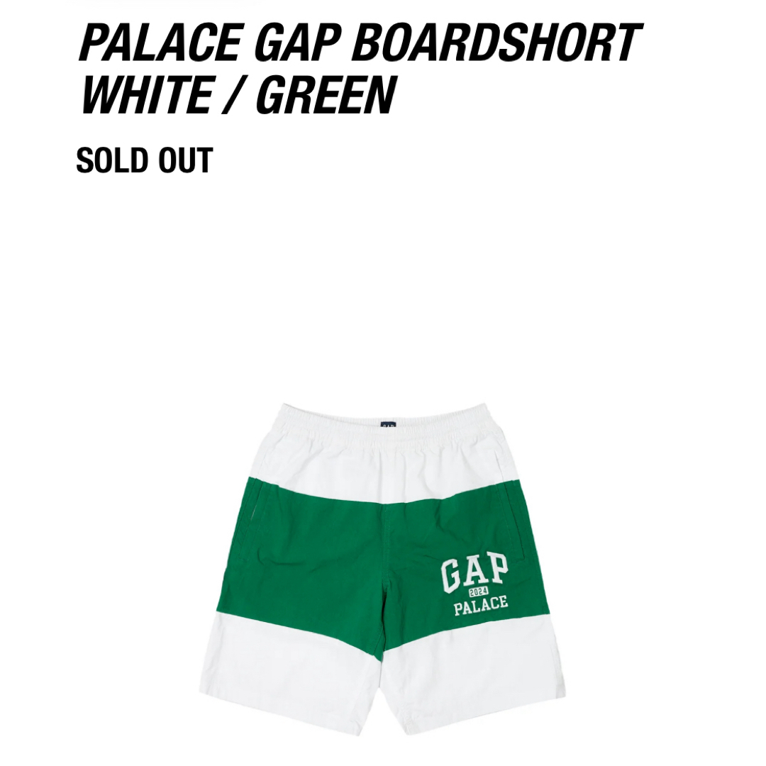 13,000円Palace × GAP Boardshort