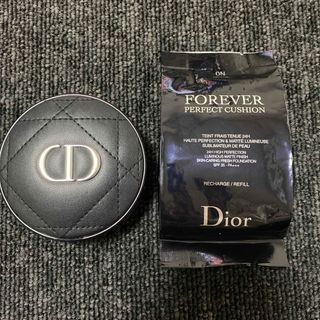 ディオール(Dior)のディオールスキン フォーエヴァー クッション 0n リフィル ケース付き(ファンデーション)