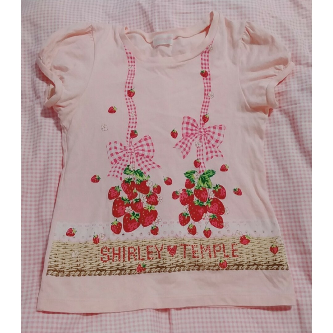 Shirley Temple(シャーリーテンプル)のシャーリーテンプル🍓160 キッズ/ベビー/マタニティのキッズ服女の子用(90cm~)(Tシャツ/カットソー)の商品写真