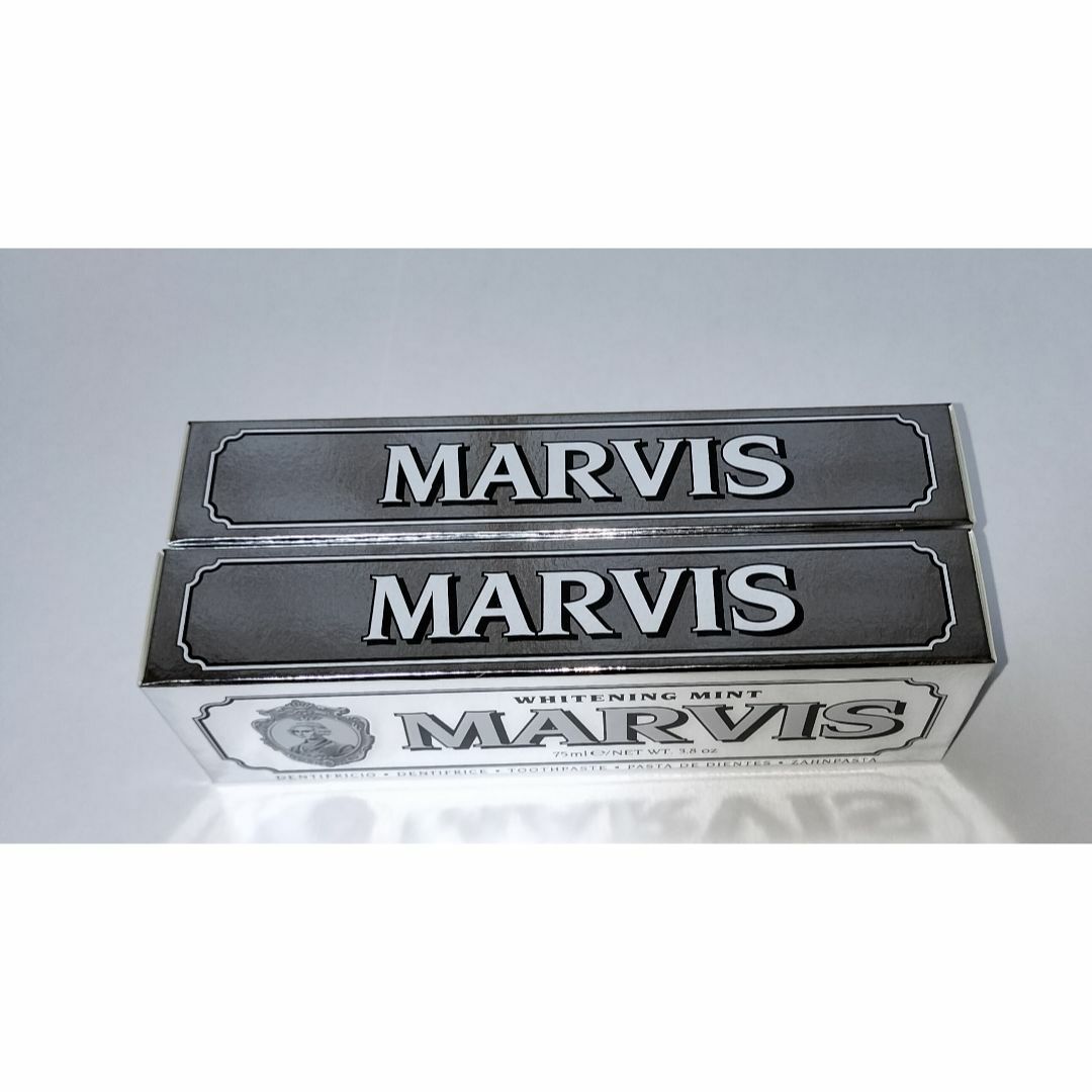 MARVIS(マービス) ホワイトミント75ml×2本 コスメ/美容のオーラルケア(口臭防止/エチケット用品)の商品写真