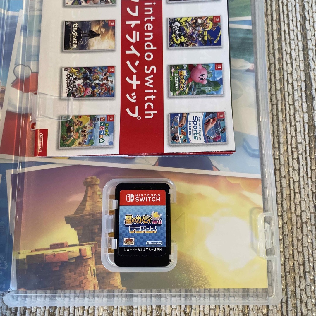 Nintendo Switch(ニンテンドースイッチ)の星のカービィ Wii デラックス エンタメ/ホビーのゲームソフト/ゲーム機本体(家庭用ゲームソフト)の商品写真