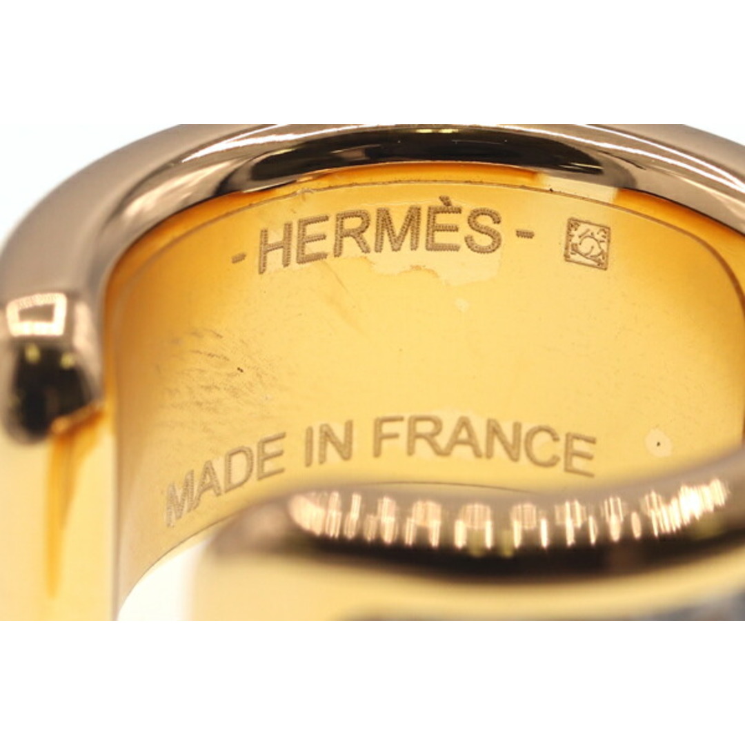 Hermes(エルメス)の エルメス イヤーカフ オランプPM ゴールド グレー 耳 メンズのアクセサリー(リング(指輪))の商品写真