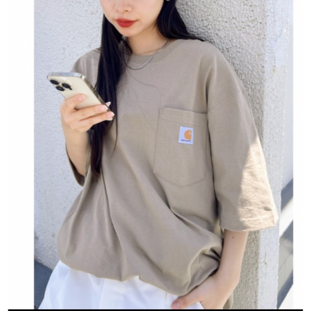 carhartt(カーハート)のお値下げ。Carhartt】オーバーサイズ Tシャツ メンズのトップス(Tシャツ/カットソー(半袖/袖なし))の商品写真