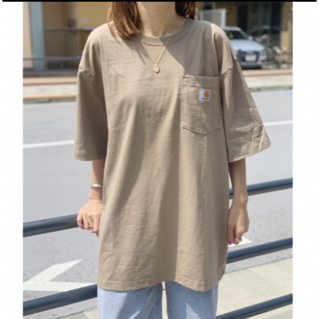 carhartt(カーハート)のお値下げ。Carhartt】オーバーサイズ Tシャツ メンズのトップス(Tシャツ/カットソー(半袖/袖なし))の商品写真