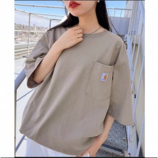 カーハート(carhartt)のお値下げ。Carhartt】オーバーサイズ Tシャツ(Tシャツ/カットソー(半袖/袖なし))