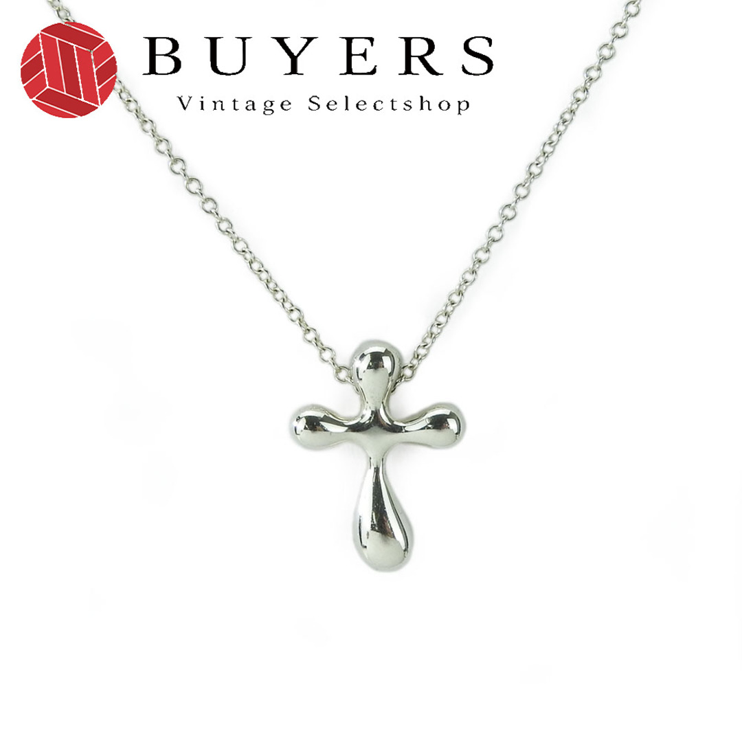 新しいスタイル Tiffany & Co. - 【中古】 ティファニー ネックレス クロス クロス