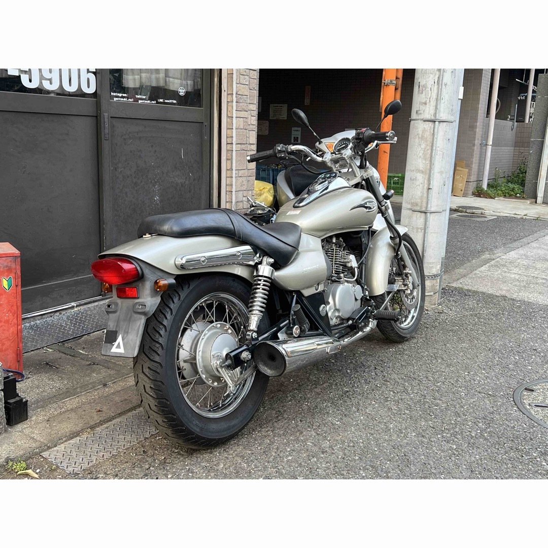 カワサキ(カワサキ)のKAWASAKI エリミネーター125 実働 検) ドラッグスター125  自動車/バイクのバイク(車体)の商品写真