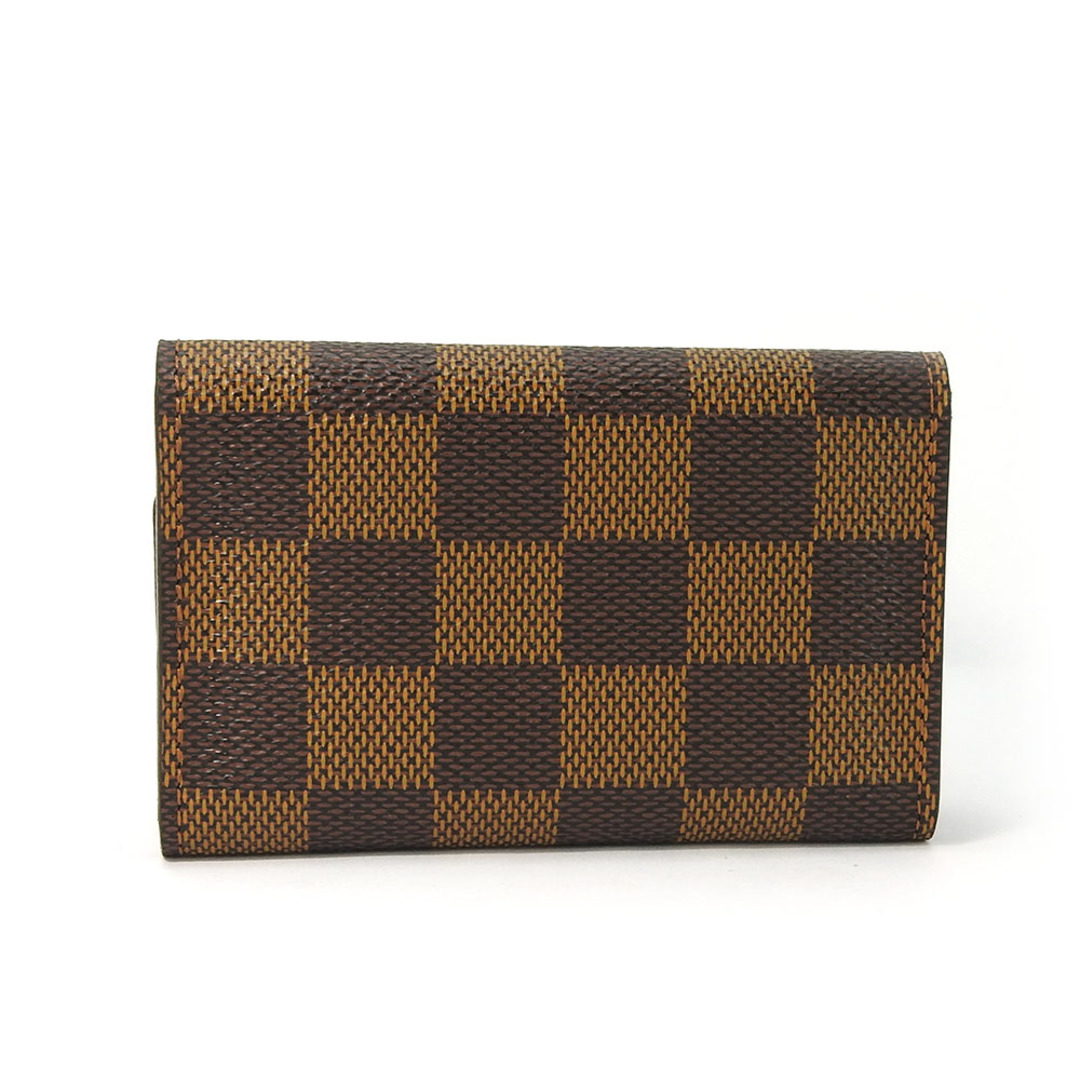 LOUIS VUITTON(ルイヴィトン)の【中古】 ルイ・ヴィトン キーケース ミュルティクレ６ N62630 ダミエキャンバス ブラウン ゴールド金具 6連 普段使い 小物 レディース メンズ LOUIS VUITTON ハンドメイドのファッション小物(キーケース/名刺入れ)の商品写真