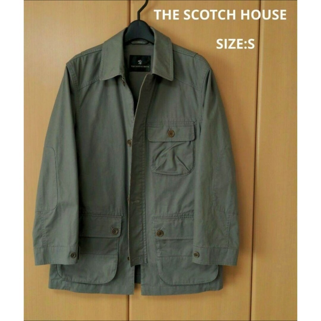 THE SCOTCH HOUSE(ザスコッチハウス)のスコッチハウス ミリタリー カバーオール ジャケット コート【正規品・極美品】 メンズのジャケット/アウター(ミリタリージャケット)の商品写真