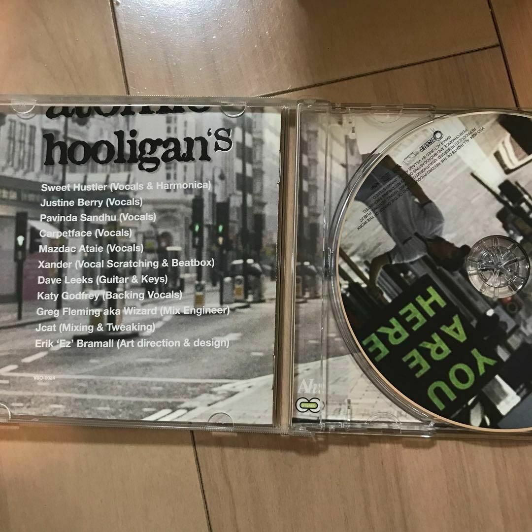 【名盤】ATOMIC HOOLIGAN / YOU ARE HERE 国内盤CD エンタメ/ホビーのCD(ポップス/ロック(洋楽))の商品写真