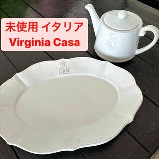 サラグレース(Sarah Grace)のメゾンドファミーユ購入　ヴィルジニアカーサ　ティーポット 大皿 オーバルプレート(食器)