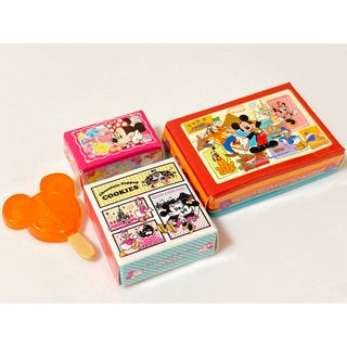 ディズニー(Disney)のディズニー　ミニチュア　フィギュア　お菓子　箱　アイス(キャラクターグッズ)