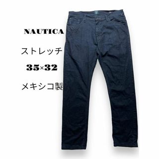 ノーティカ(NAUTICA)のストレッチ　35×32 メキシコ製　ノーティカ　ジーンズ　ヒップホップ　古着(デニム/ジーンズ)