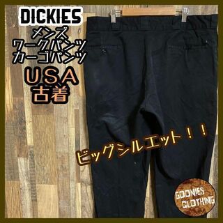 ディッキーズ(Dickies)のワーク パンツ 874 ブラック ディッキーズ アメカジ メンズ USA古着(ワークパンツ/カーゴパンツ)