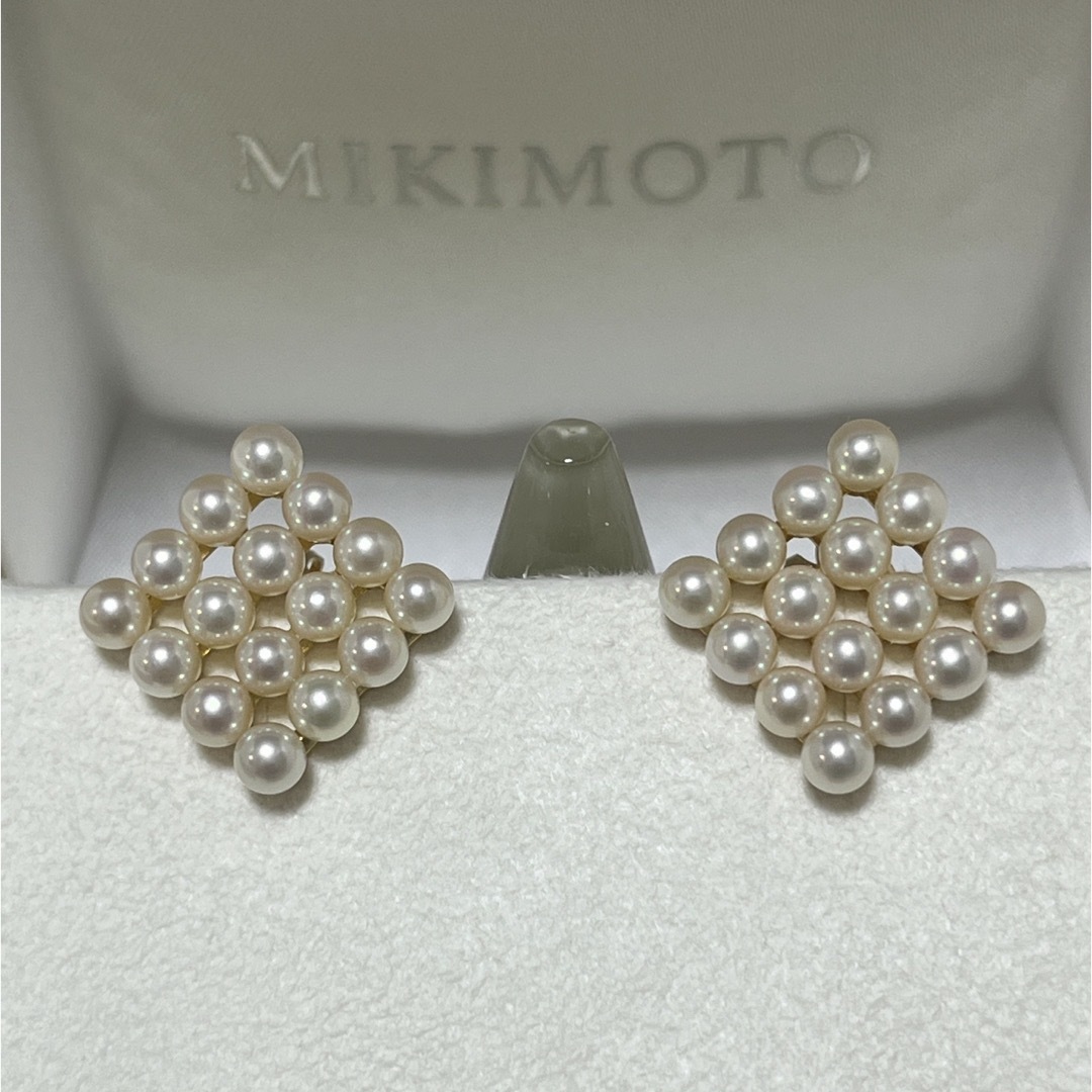 MIKIMOTO - ミキモト 約3.5㎜ ベビーパールピアス K18 美品の通販 by 3