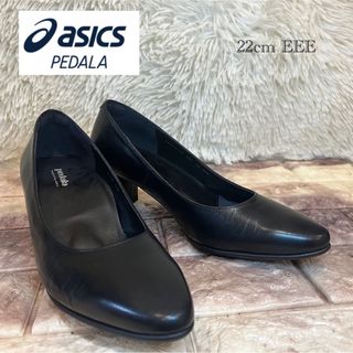 ペダラ(Pedala（asics）)の新品同様　ASICS pedala パンプス WB108D 3E  22cm(ハイヒール/パンプス)