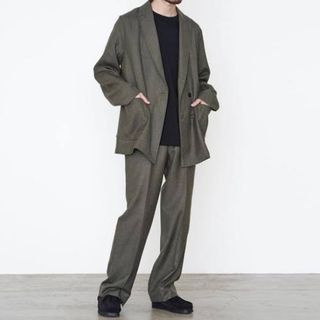 美品Marka SHIRT JACKET/STITCHLESS TROUSERS