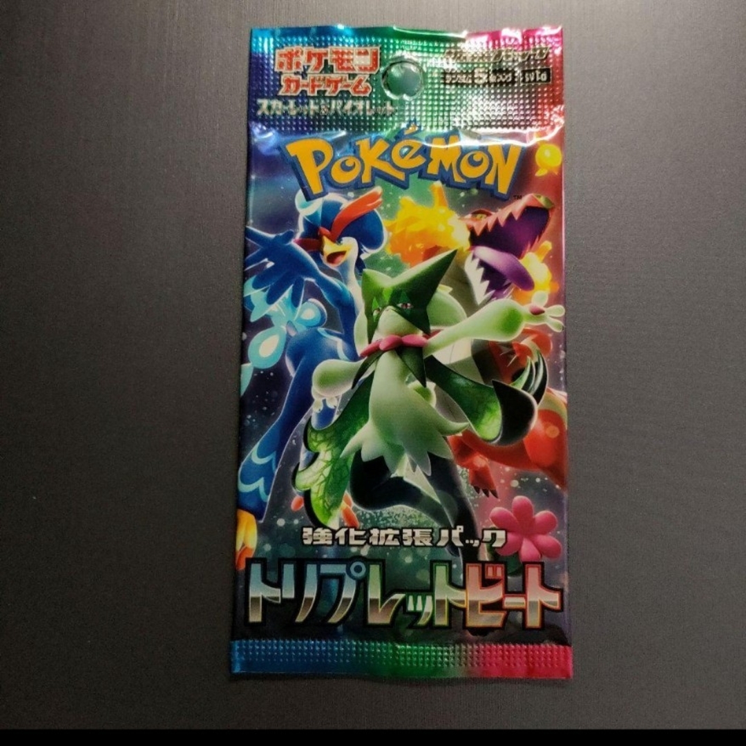 ★【新品・未開封】ポケモンカードゲーム トリプレットビート 1パック エンタメ/ホビーのトレーディングカード(Box/デッキ/パック)の商品写真