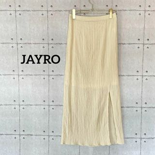 ジャイロ(JAYRO)の306 ジャイロ ロングスカート タイト 前スリット 後ゴム きれいめカジュアル(ロングスカート)