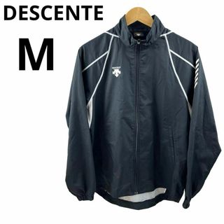 デサント(DESCENTE)のDESCENTE デサント ジップアップジャージ Mサイズ ロゴ刺繍(ウェア)