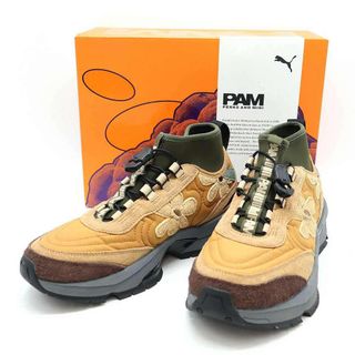 プーマ(PUMA)のPUMA x PERKS AND MINI プーマ×パークスアンドミニ NANO PAM トレッキングスニーカー 387037-01 ブラウン 27.5cm(スニーカー)