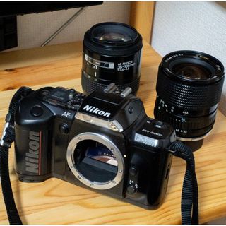 ニコン(Nikon)のNikon フィルムカメラ＋レンズ2本(フィルムカメラ)