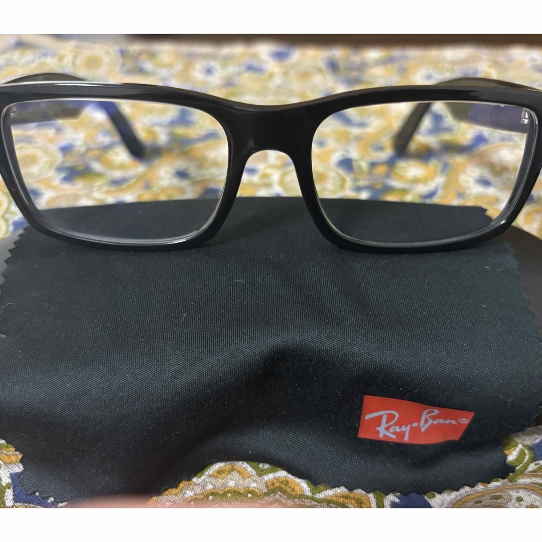 Ray-Ban(レイバン)のRay-Ban / ブルーライトカットレンズ / 黒縁 / 度なし メンズのファッション小物(サングラス/メガネ)の商品写真