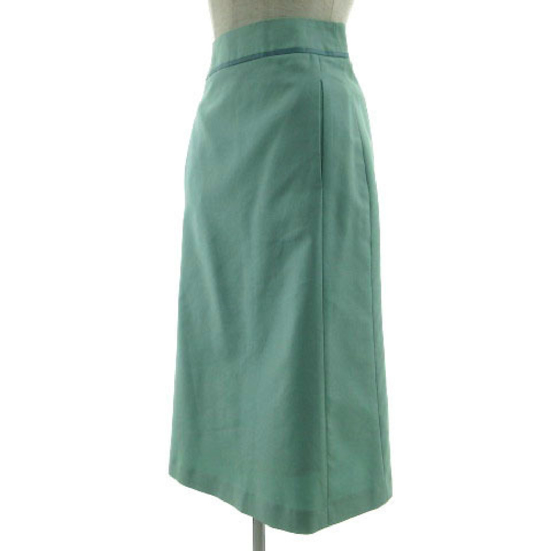 DRWCYS(ドロシーズ)のDRWCYS スカート 台形 ミモレ丈 コットン混 グリーン系 青緑 1 レディースのスカート(ひざ丈スカート)の商品写真