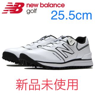 ニューバランスゴルフ(new balance golf)の【新品未使用】ニューバランス ゴルフシューズ 574 v3 BOA 25.5(シューズ)