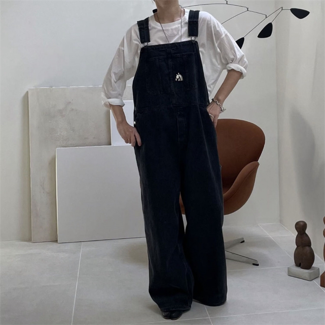 ARGUE OVERSIZED LADY OVERALL DENIM レディースのパンツ(サロペット/オーバーオール)の商品写真